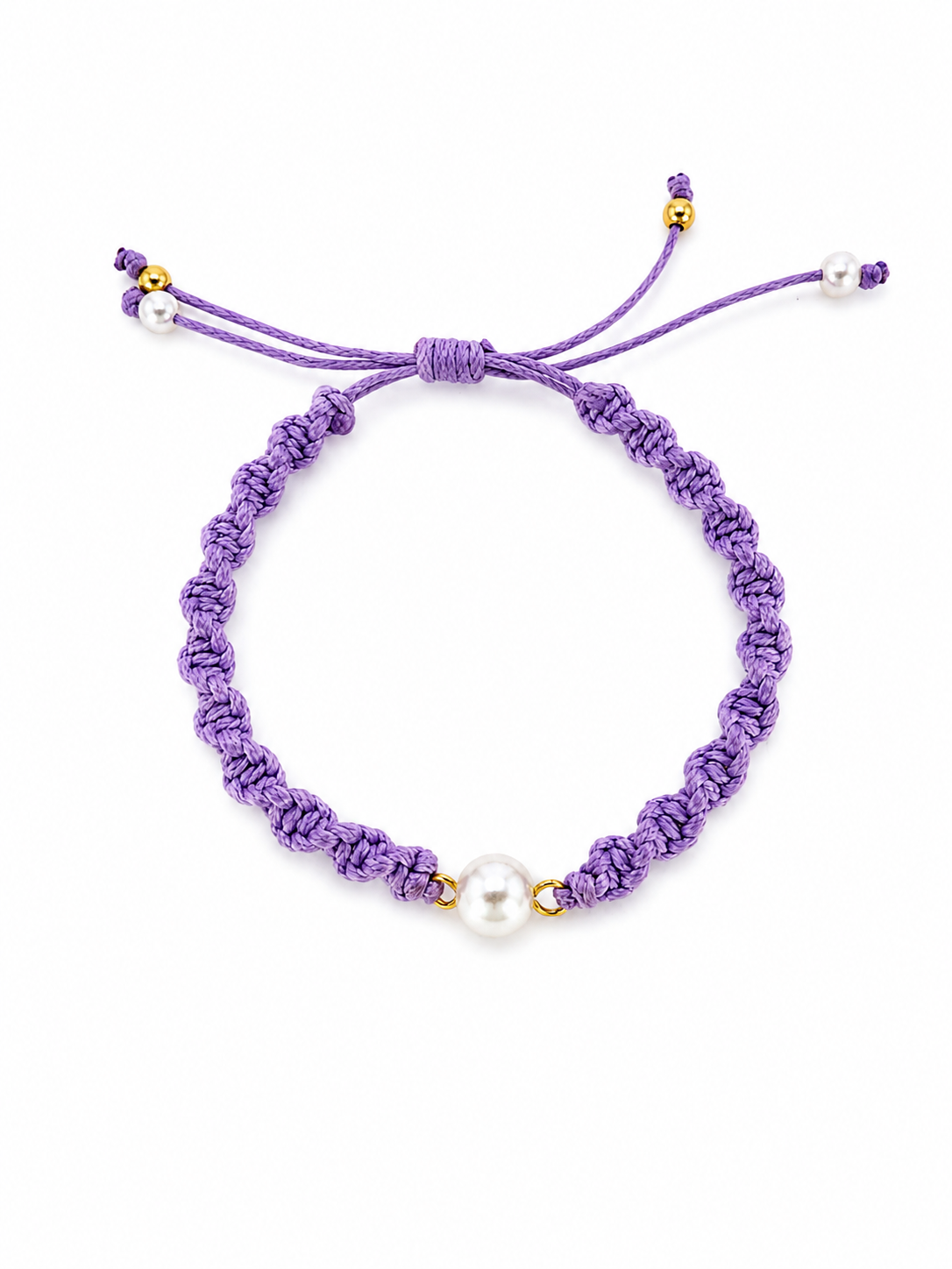 Handwoven Charm Bracelet