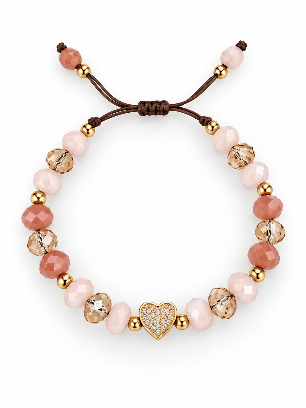 Mixed Stone & Crystal Charm Bracelets