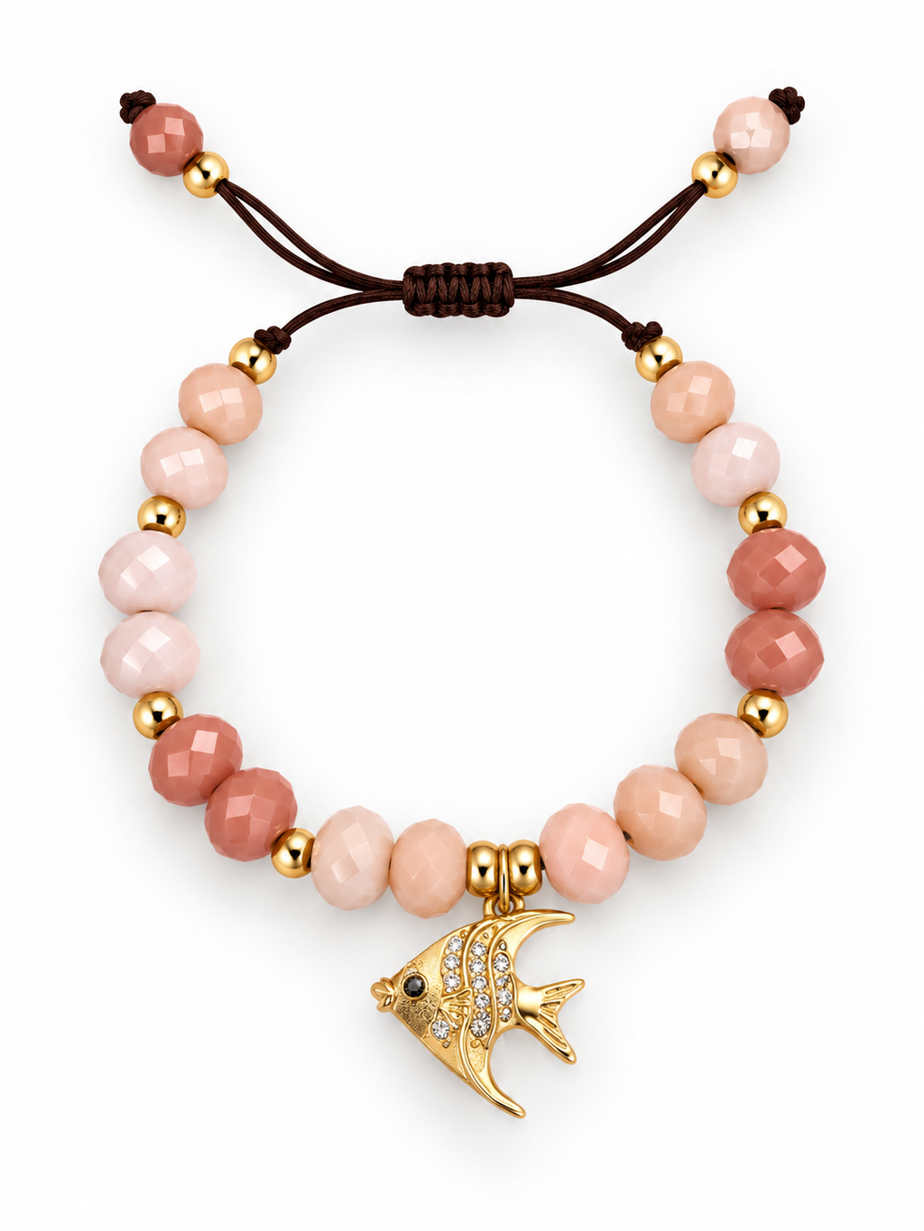 Mixed Stone & Crystal Charm Bracelets