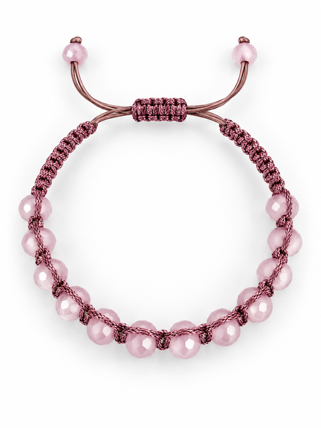 Multicolor Crystal Woven Bracelet