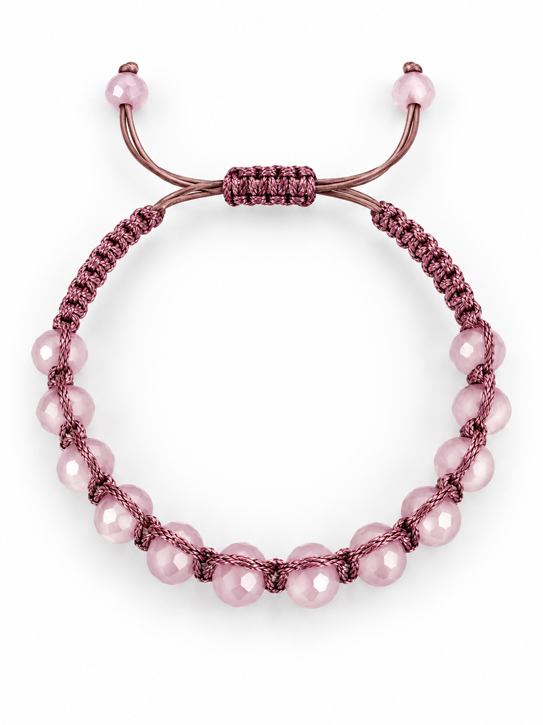 Multicolor Crystal Woven Bracelet