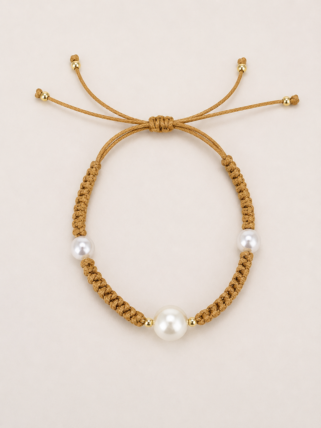 Handwoven Charm Bracelet