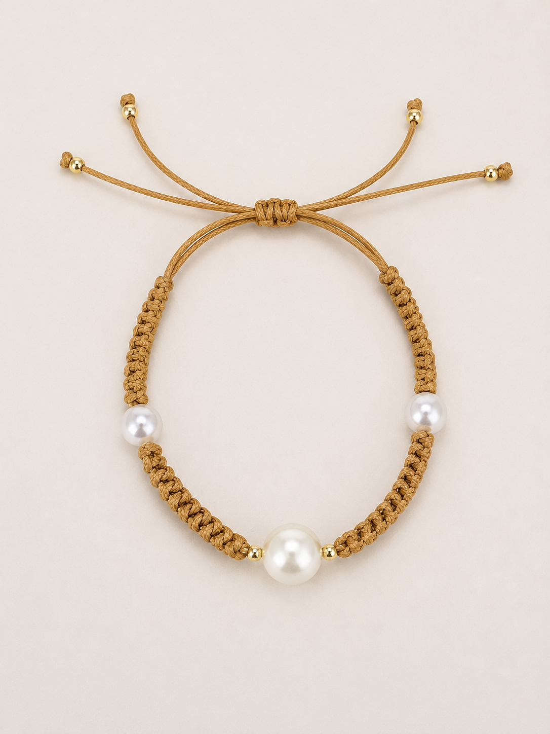 Handwoven Charm Bracelet