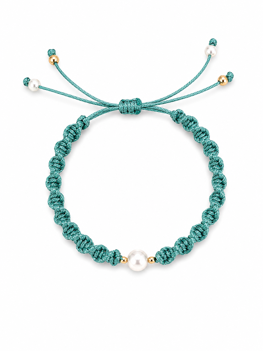 Handwoven Charm Bracelet