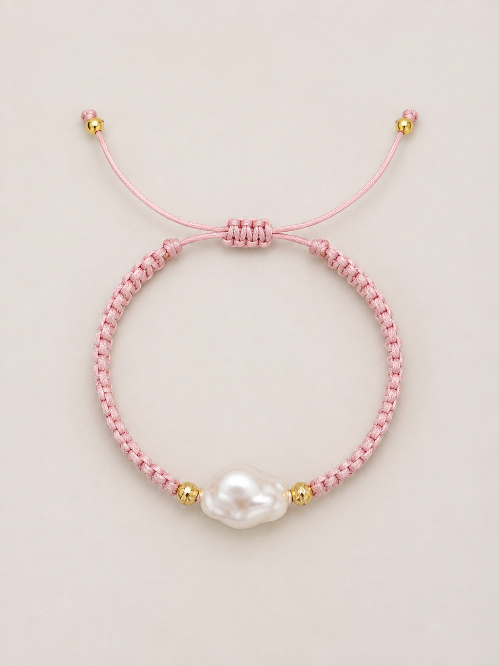 Handwoven Charm Bracelet
