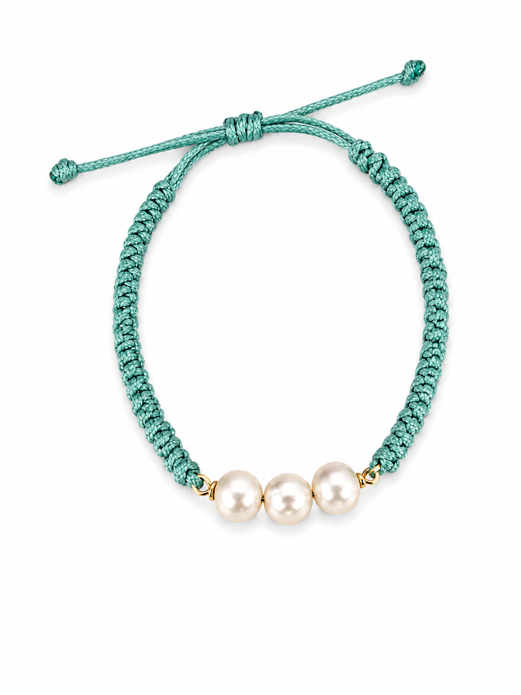 Handwoven Charm Bracelet
