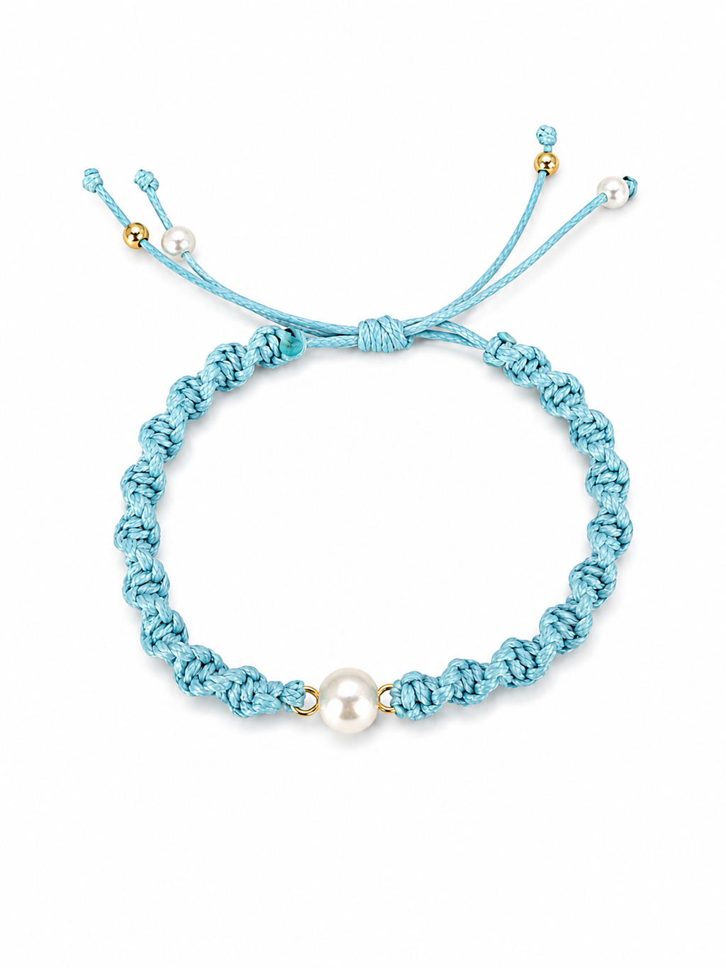 Handwoven Charm Bracelet