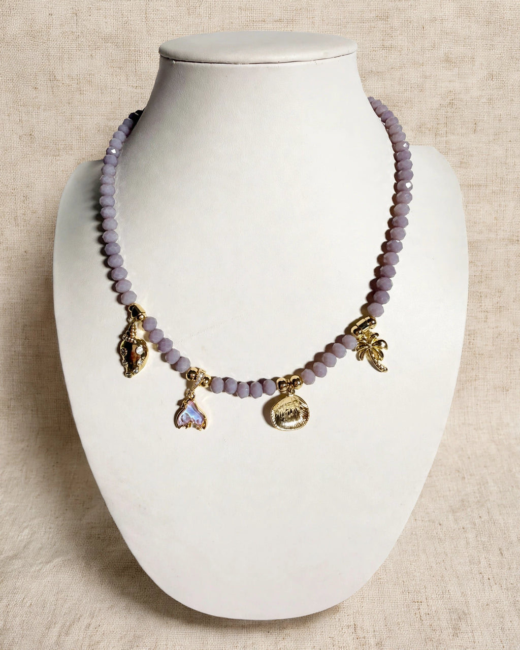 Lilac Mermaid Necklace