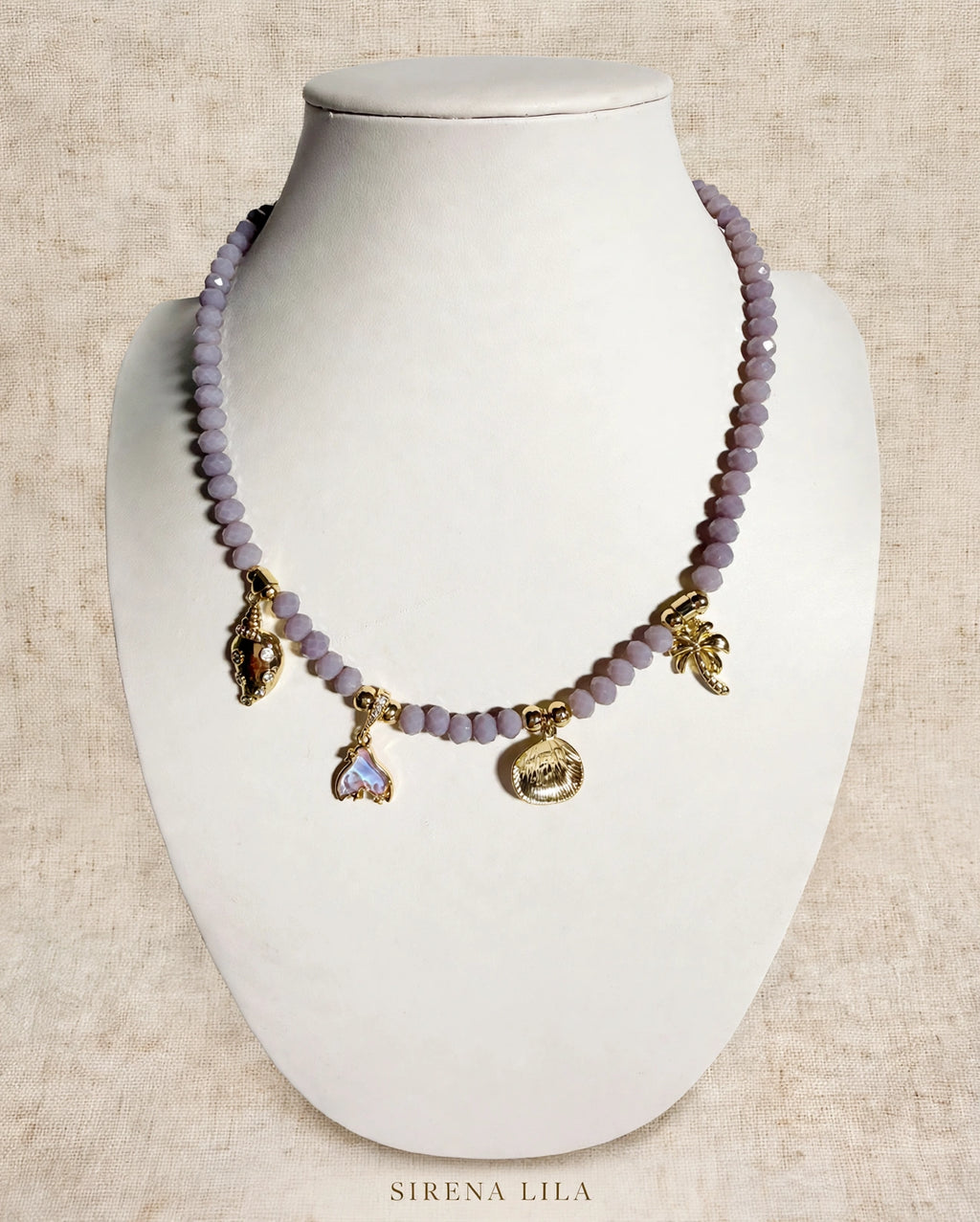 Lilac Mermaid Necklace