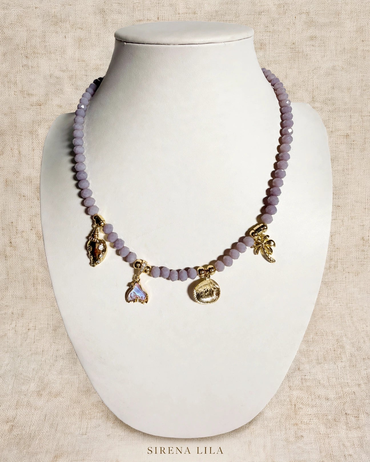 Lilac Mermaid Necklace