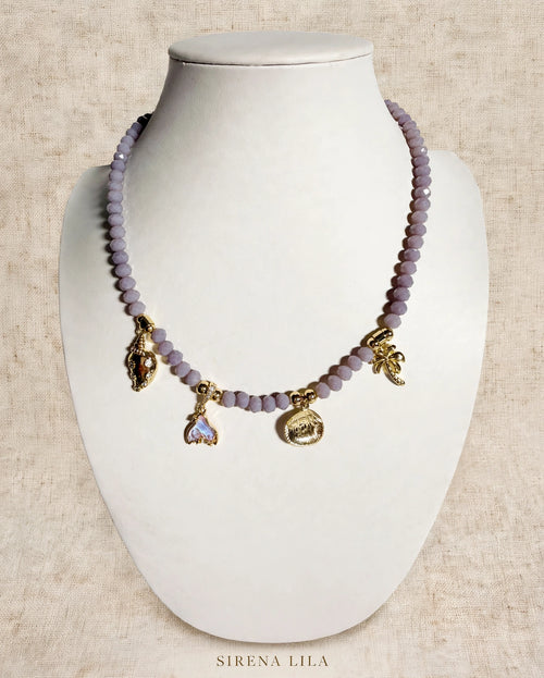 Lilac Mermaid Necklace