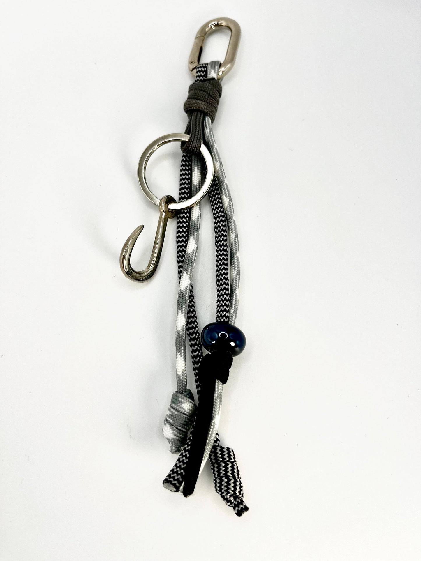 Black Anchor Keychain