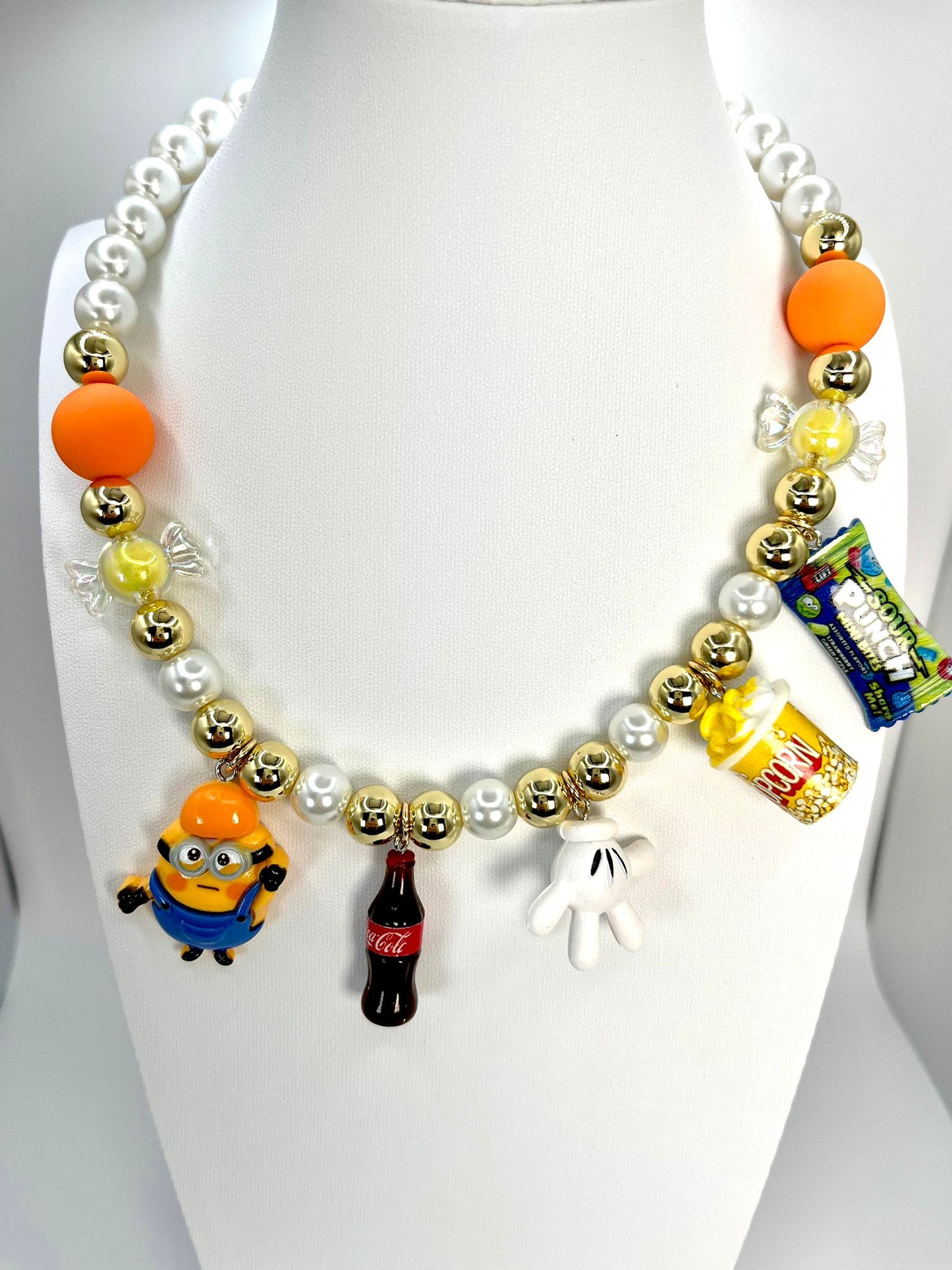 Pop Corns Chunky Necklace