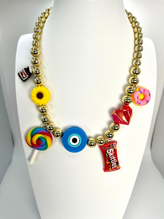 LollyPop & Skittles Necklace