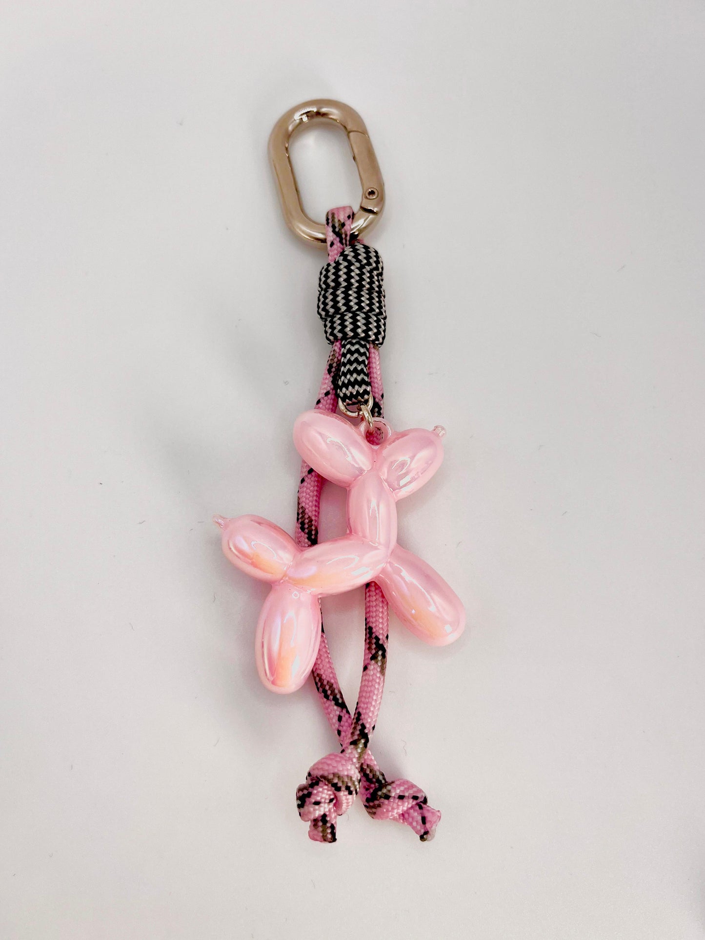 Pink Doggy Keychain