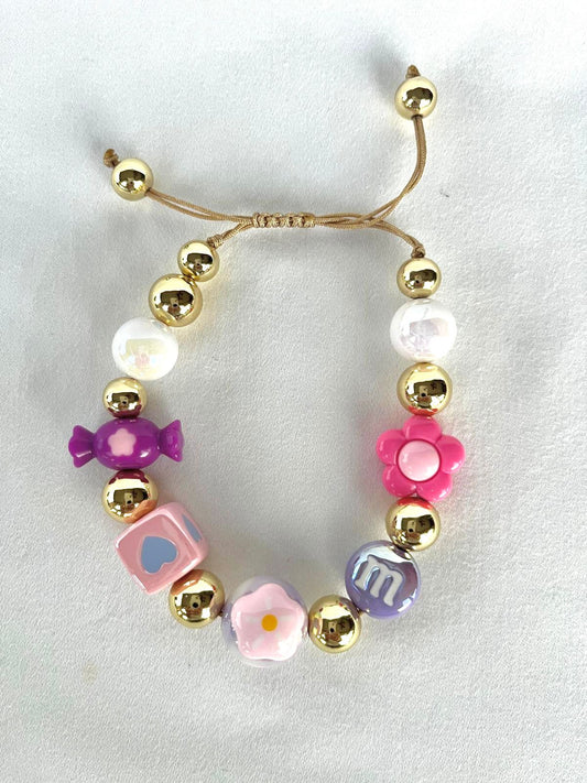 Purple Candy Bracelet